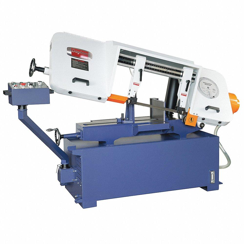 DAYTON 499F37 Band Saw, 12 x 18 1/2 Inch Size, 0 To 45 Deg., 3 Phase | CH9QGH