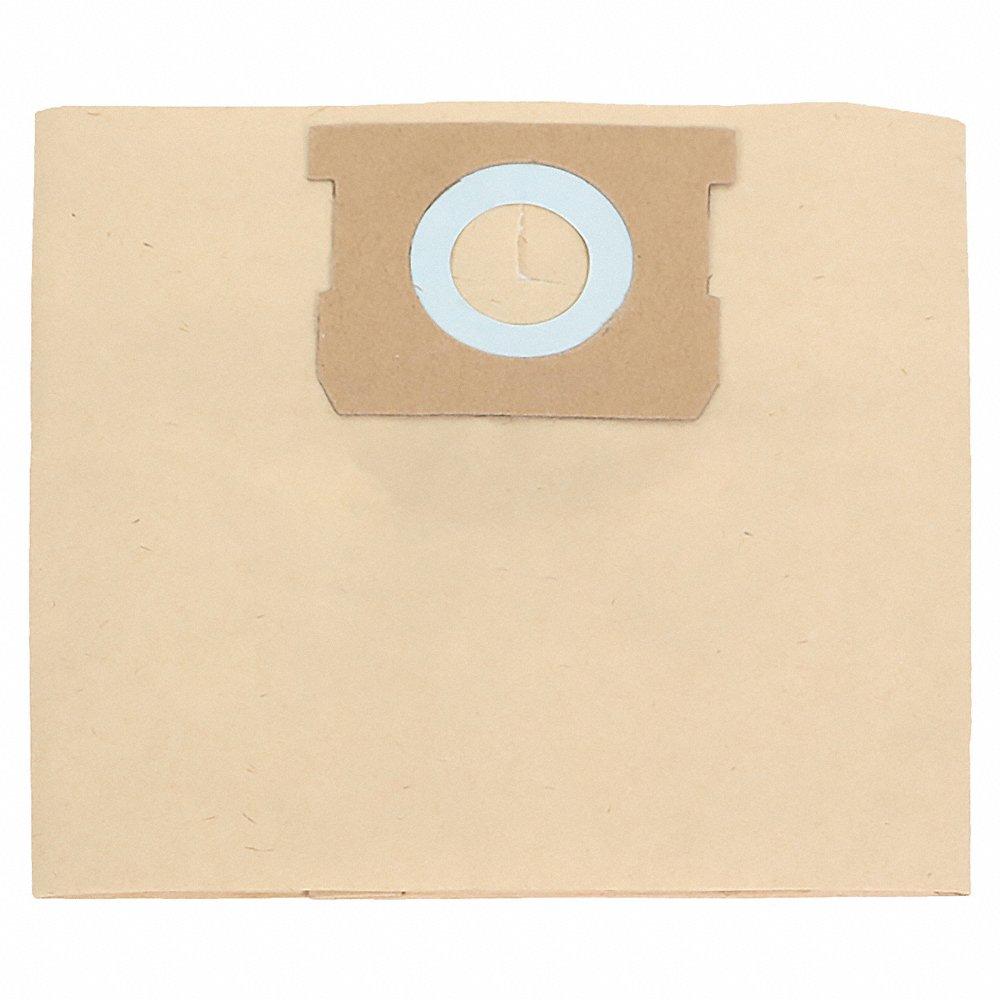 DAYTON 783GC2 Vacuum Bags, Dry, Paper, 1 Ply, Standard, 3Pk | CJ3RYX