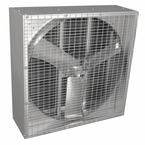 DAYTON 7DZ46 Agricultural Exhaust Fan, Belt Drive, 36 Inch Blade Size, 3/4 HP, 1 Phase | CH9NTG