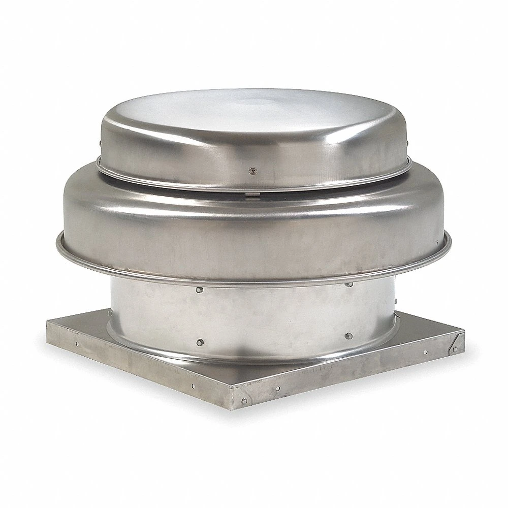 Axial Down blast Roof Exhaust Fan, Direct Drive, 18 Inch Blade, 3,906 cfm