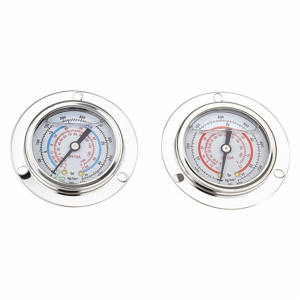 High And Low Pressure Gauge Set