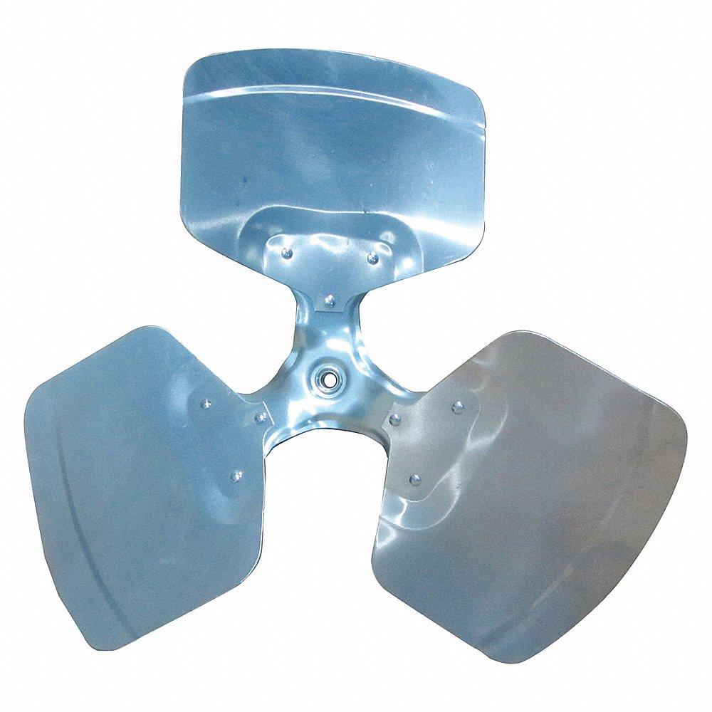 DAYTON VE10D976PG Propeller, 20 Inch Diameter, 1/2 Inch Bore Dia., 40 Deg. Pitch, 3 Blades, Aluminum | CJ3BWH 43XR22
