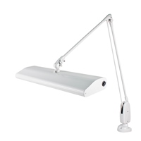 DAZOR 134C3-DG-DL Classic Arm Clamp Light, Daylight, 45W, Dove Grey, 43 Inch | CD4NNM