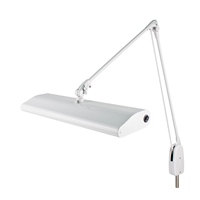 DAZOR 135C3-DG-DL Classic Arm Pivot Base Light, Daylight, 45W, Dove Grey, 43 Inch | CD4NNY