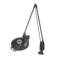 DAZOR L1408-16-BK Led Circline Magnifier, 5X, Clamp Mount, Black, 43 Inch | CD4NYG