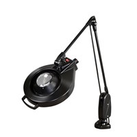 DAZOR L1409-16-BK Led Circline Magnifier, 5X, Clamp Mount, Black, 33 Inch | CD4NYV