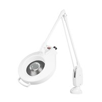 DAZOR L1409-16-WH Led Circline Magnifier, 5X, Clamp Mount, White, 33 Inch | CD4NYX