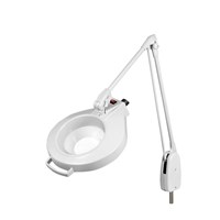 DAZOR L1410-11-DG Led Circline Magnifier, 3.75X, Pivot Mount, Dove Grey, 33 Inch | CD4NZF