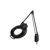 DAZOR L1410-5-BK Led Circline Magnifier, 2.25X, Pivot Mount, Black, 33 Inch | CD4NZL