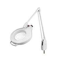 DAZOR L1410-5-DG Led Circline Magnifier, 2.25X, Pivot Mount, Dove Grey, 33 Inch | CD4NZM