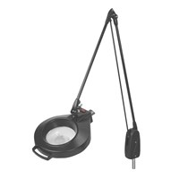 DAZOR L1450-11-BK Led Circline Magnifier, 3.75X, Pivot Mount, Black, 43 Inch | CD4NZT