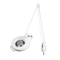 DAZOR L1450-16-WH Led Circline Magnifier, 5X, Pivot Mount, White, 43 Inch | CD4NZY