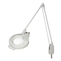DAZOR L1450-5-DG Led Circline Magnifier, 2.25X, Pivot Mount, Dove Grey, 43 Inch | CD4PAA