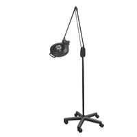 DAZOR L1460-16-BK Led Circline Magnifier, 5X, Mobile Floor Stand, Black, 43 Inch | CD4PAJ