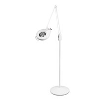 DAZOR L1490-16-WH Led Circline Magnifier, 5X, Pedestal Floor Stand, White, 43 Inch | CD4PBM