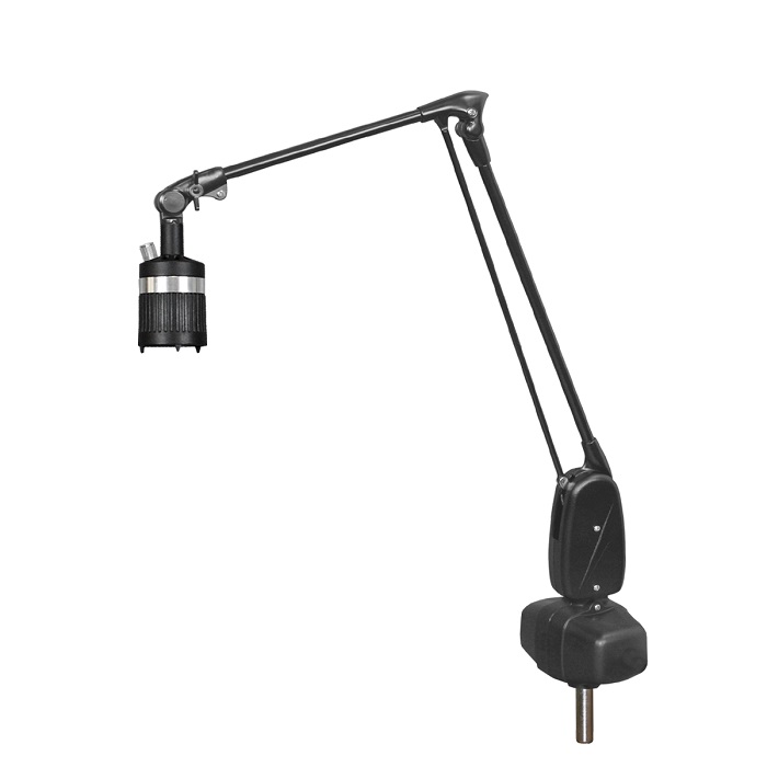 DAZOR L6224-BK Pivot Base Light, Articulating Floating Arm, Black, 28 Inch | CD4PFA