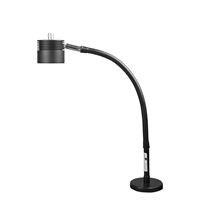 DAZOR LED-FA25M-BK LED Task Light, 4 LEDs, Flex Arm, 25 Inch Reach Size, Black | CF4FDF