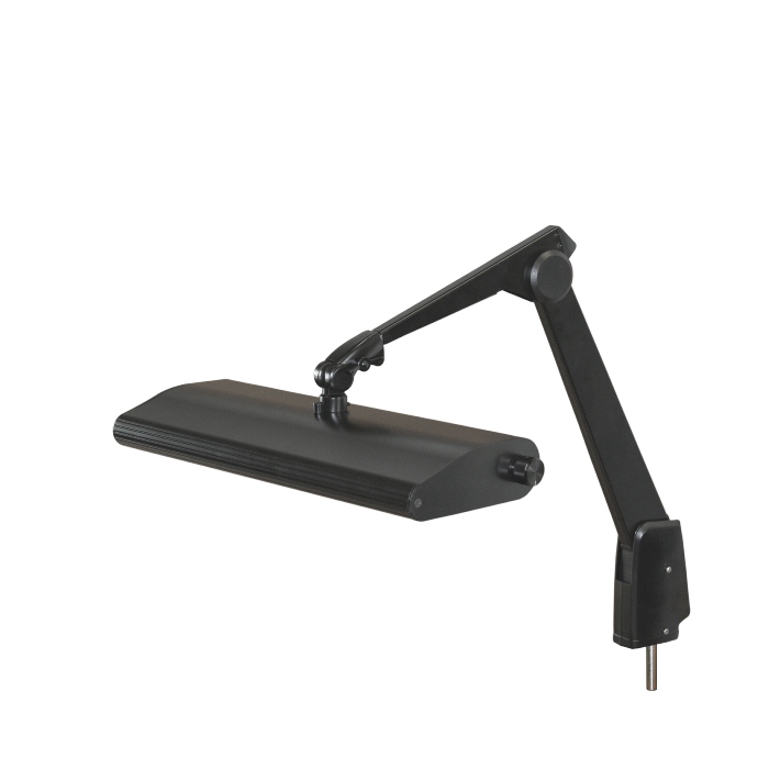 DAZOR LED-NVM24-BK Lumilus LED, Contemporary Pivot Base Light, Black, 31 Inch | CD4PGJ