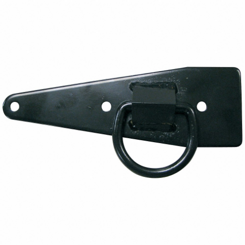 Roof Anchor, 420 lb Capacity, For Wood, Flat/Inclined Roofs, Bolt-On, Swivel D-Ring