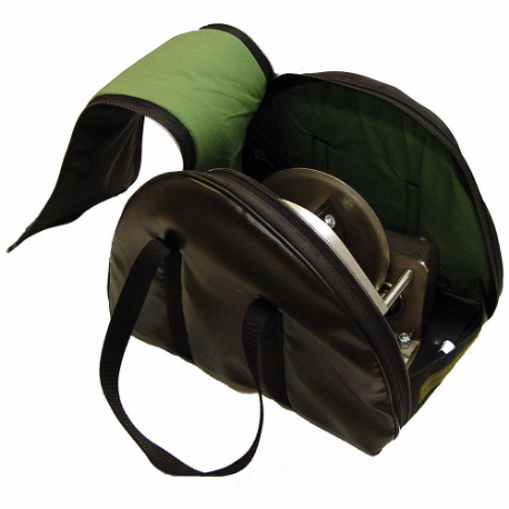 DBI-SALA 8517567 W Inch Storage Bag, Carrying Handles, Leather, Power Drive W Inches | CP2TDE 30N023