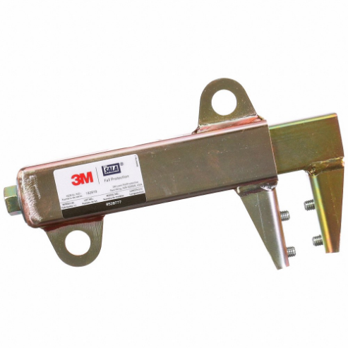 Custom Clamp On Anchor Point, Steel, For Use With Pole Hoist, Gold