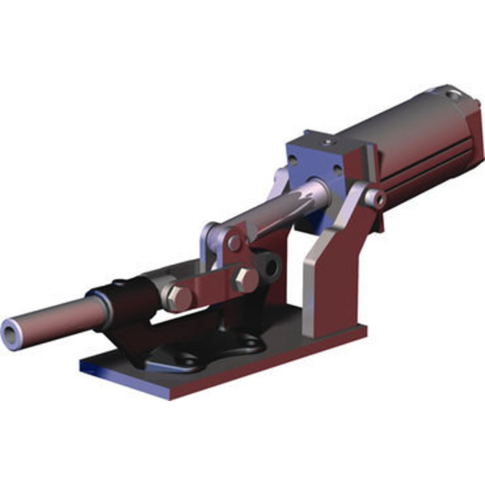 Pneumatic Straight Line Action Clamp, G-1/8 Air Port Size