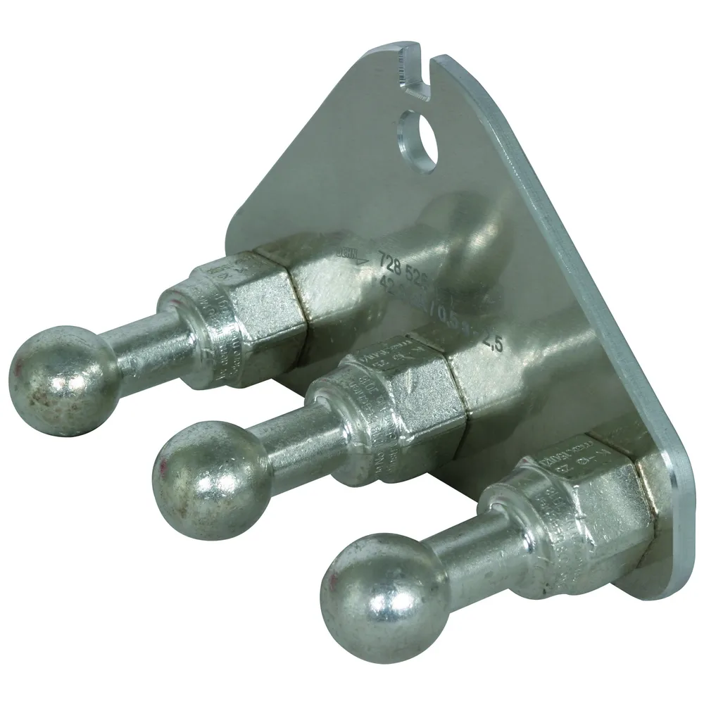 DEHN 728526 Earth Connecting Plate, 12.5mm, With Bore | CL7NVP