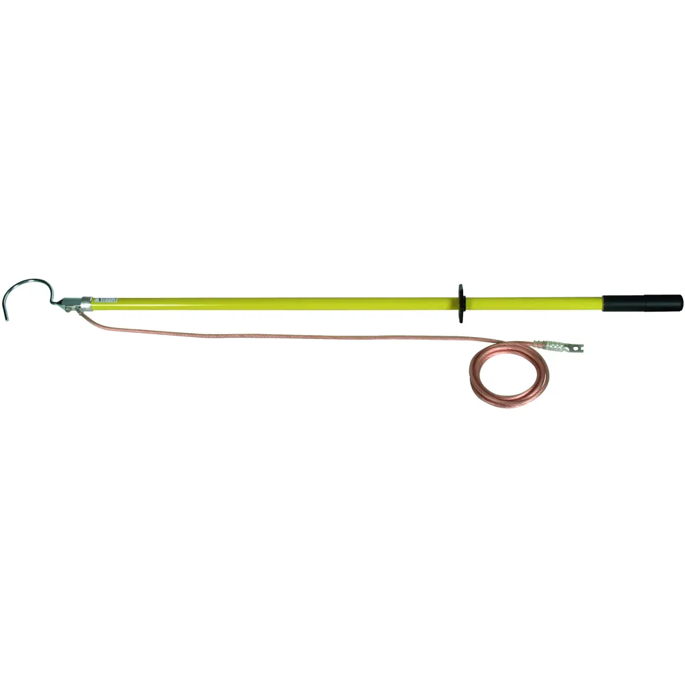 DEHN 758028 Discharge Device With Ring Hook, 1600mm Length | CL7PBC