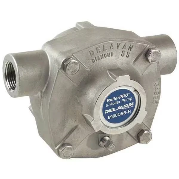 Spray Pump, 6-Roller, Housing 304 SS