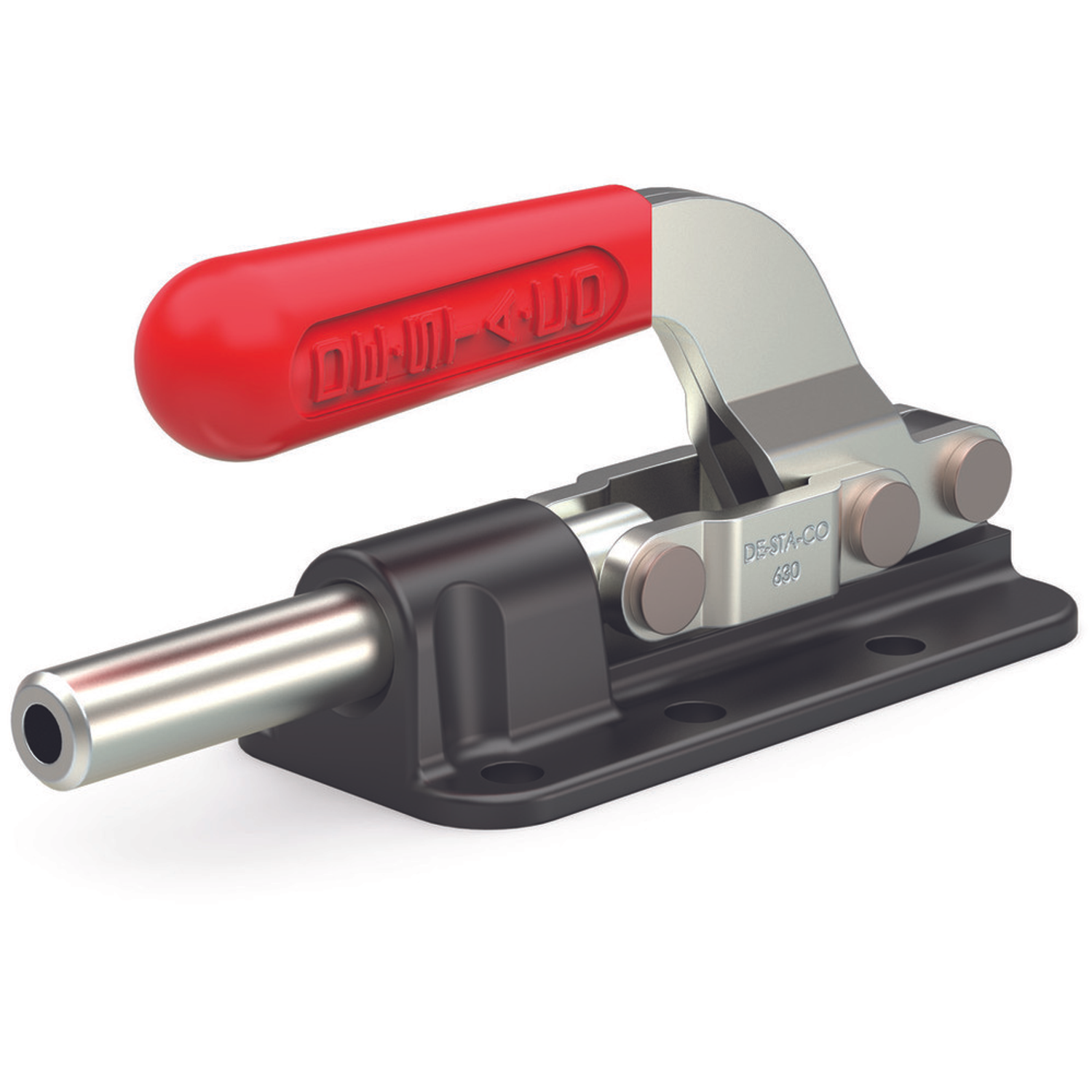 Straight Line Action Clamp, Metric, Steel, 2500 lb