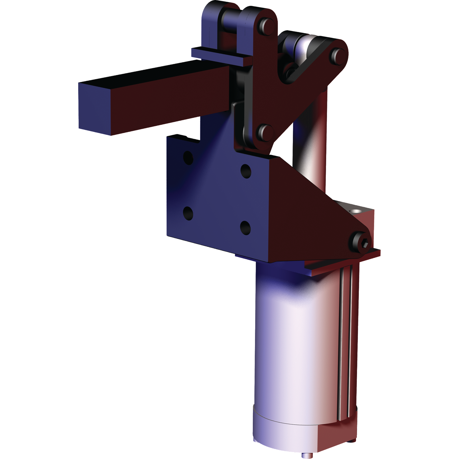 Replacement Pneumatic Toggle Clamp, Solid Bar Clamp Arm