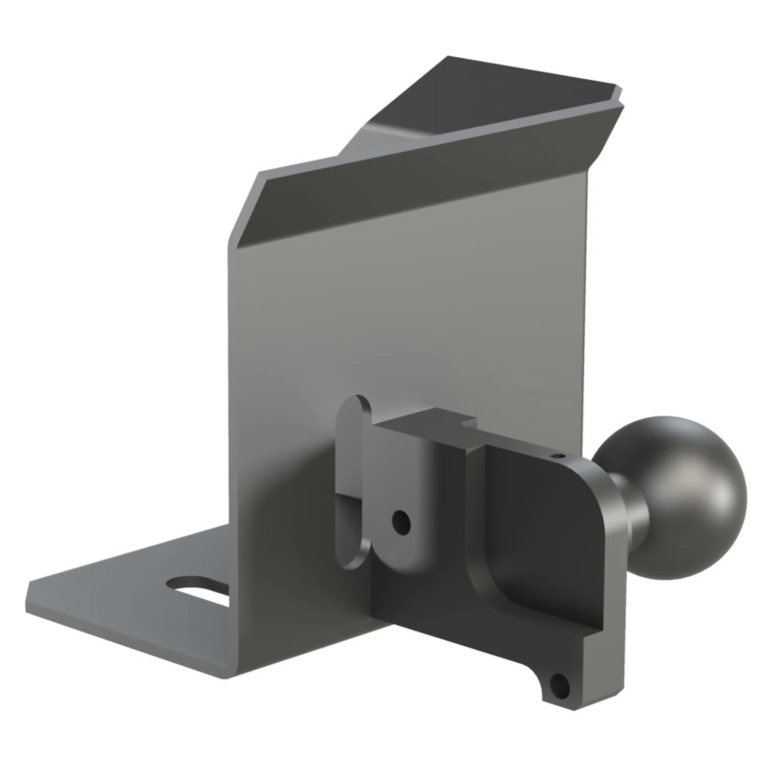 Shovel Mount, Steel, 28.58mm Ball