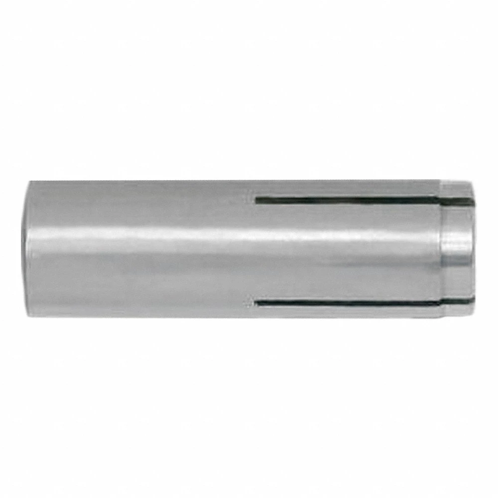Drop-In Anchor, 1/2 Inch-13 Thread Size, 2 Inch Lg, 5/8 Inch Dia, Stainless Steel