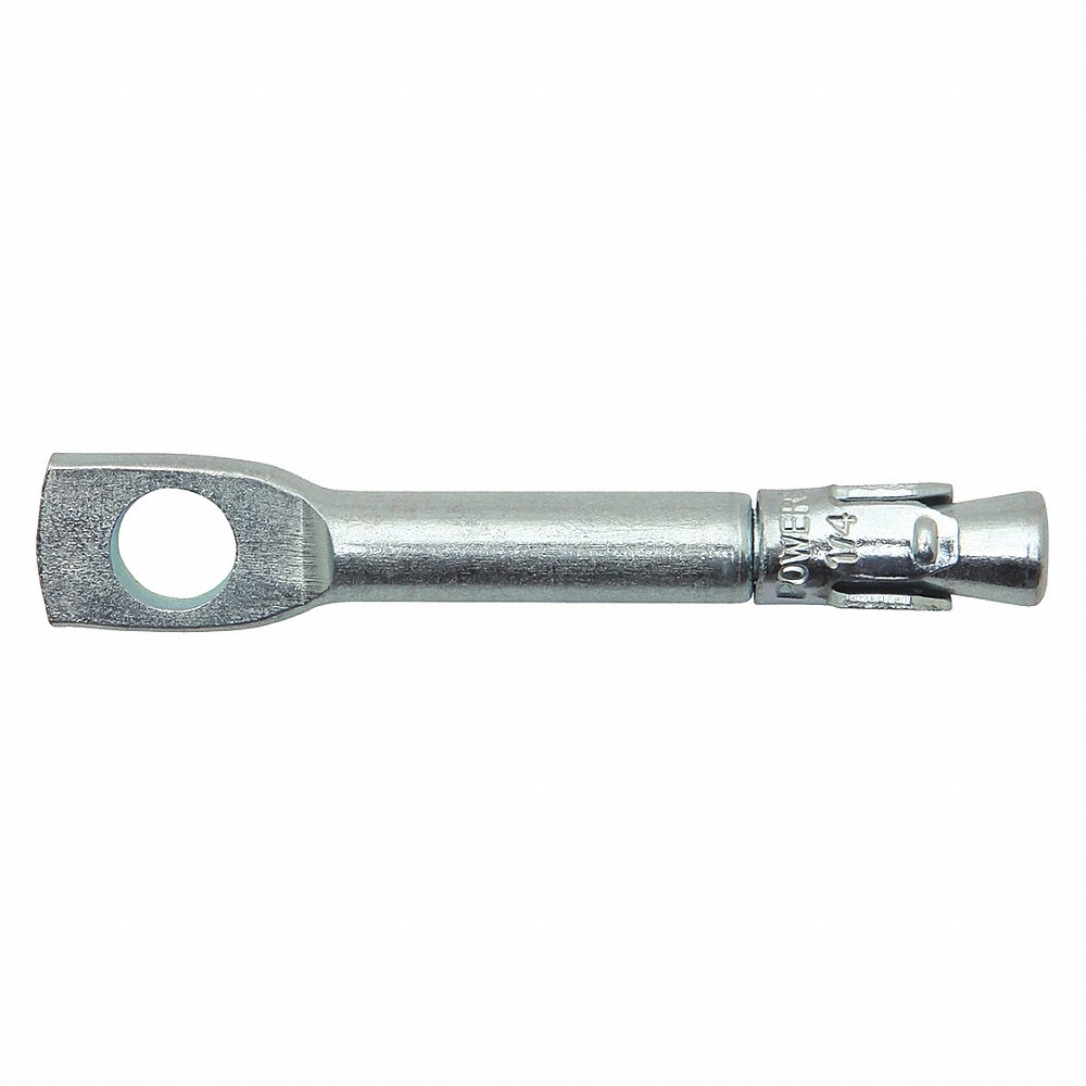 Wedge Anchor, 1/4 In Thread Size, Tie Wire, 2 In Lg., 1/4 In Dia.