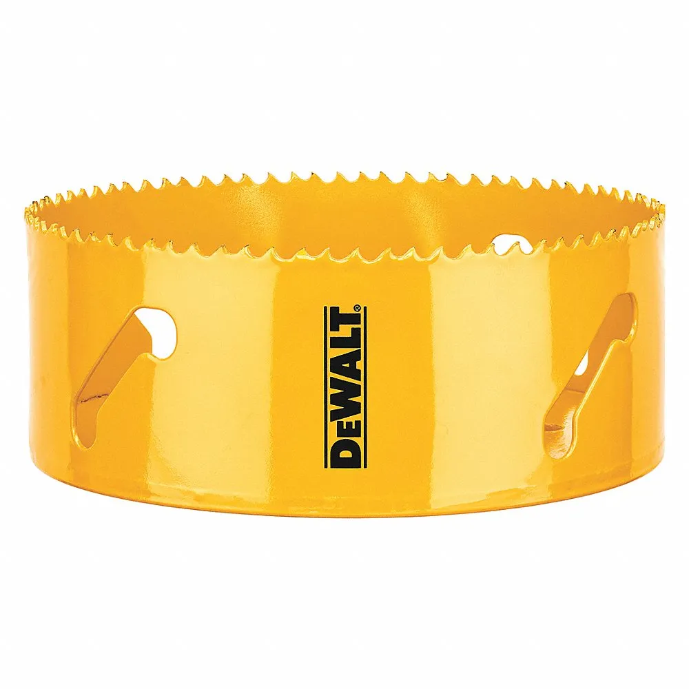 DEWALT DAH180088 Hole Saw, Bi-Metal Tooth, 5 1/2 Inch Saw Dia., 5/8-18 Thread Size | CH6NWD 60NN83