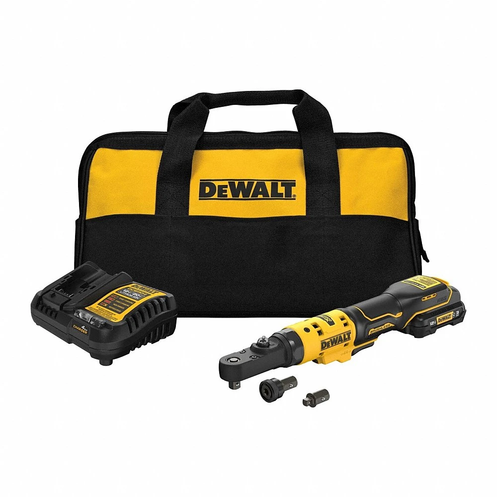 Ratchet, 50 ft-lb Fastening Torque, 50 ft-lb Torque-Max, 450 RPM No Load Speed, Brushless