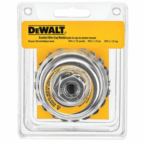 DEWALT DW4916 Cup Brush, 4 Inch Brush Dia, 5/8 Inch -11 Arbor Hole Size, No Shank Abrasive Shank Size | CP3PMN 592U87