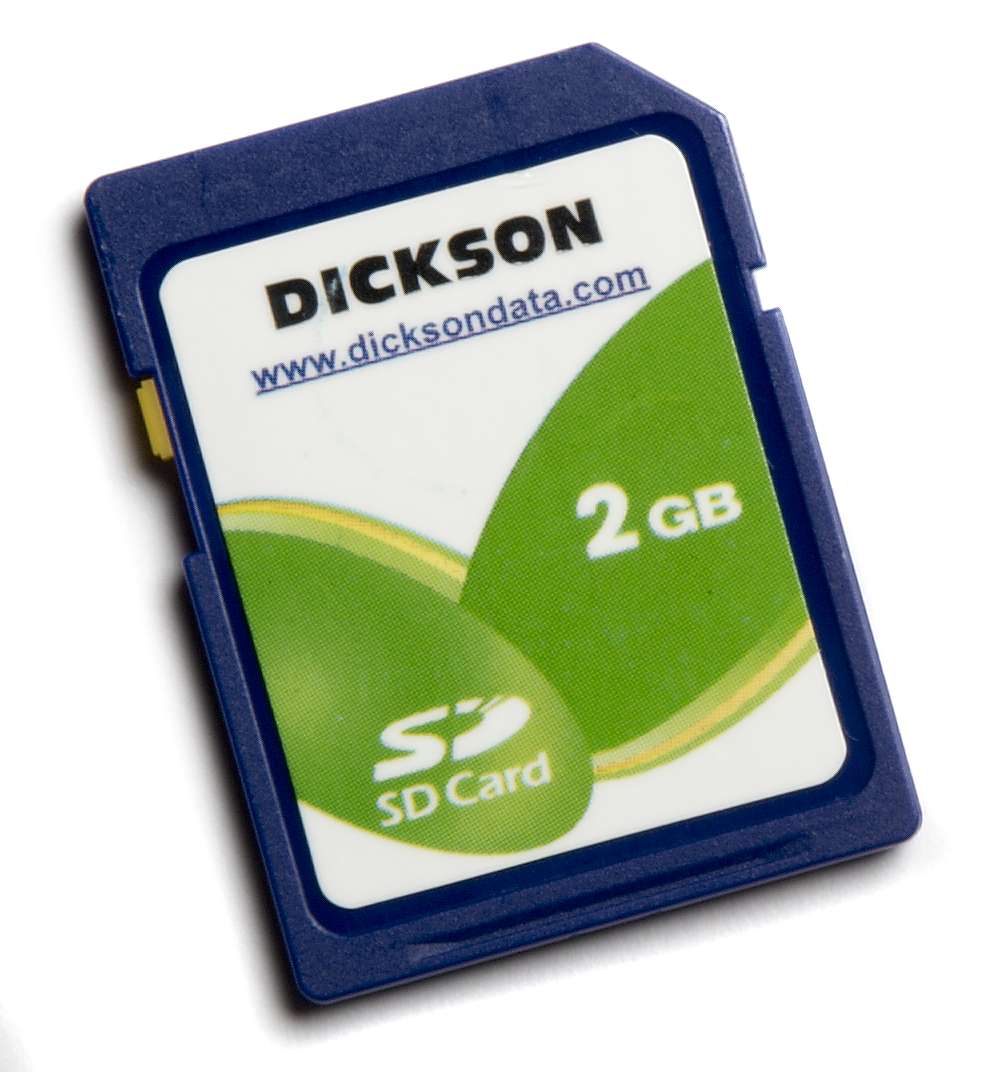 DICKSON A210 SD Flash Memory Card | AD8MZW 4LB63