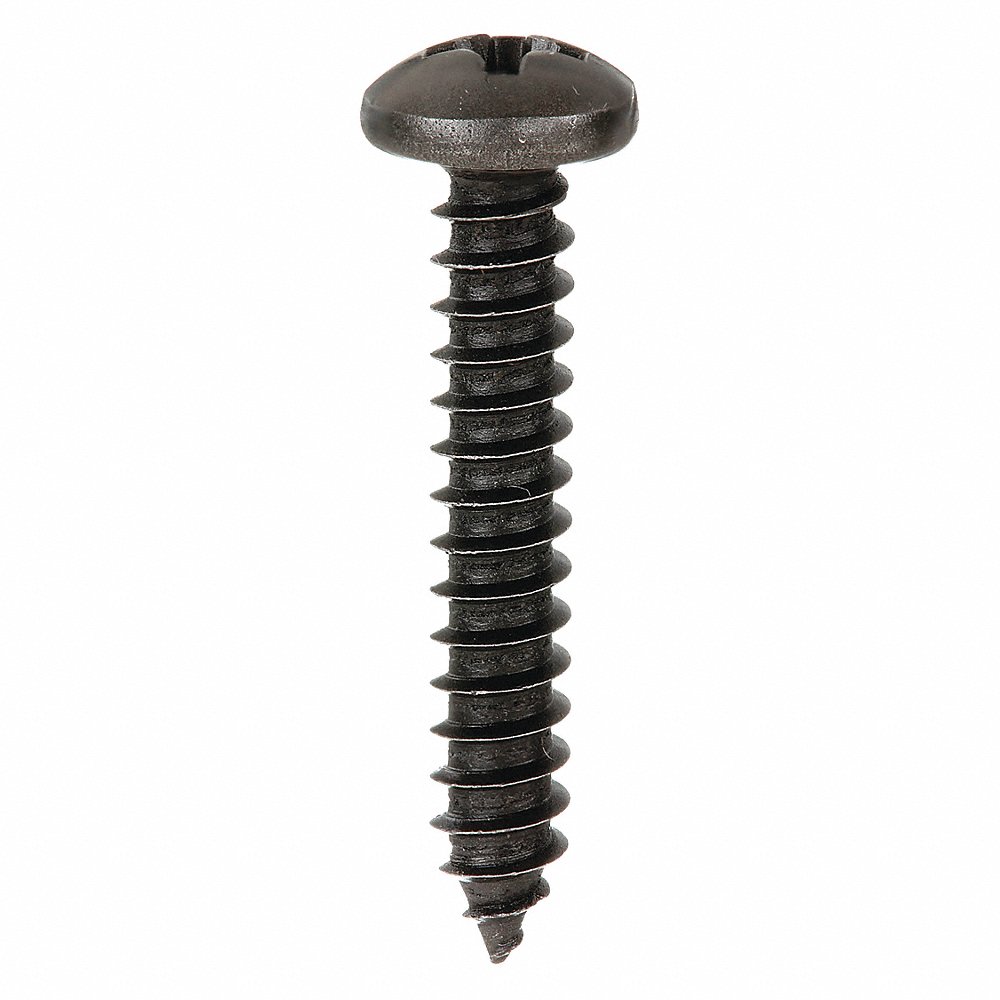 DISCO 1625PK Pan Head Screw, #8 Size, 1 Inch Length, Phillips, 100Pk | AD3PBU 40K701