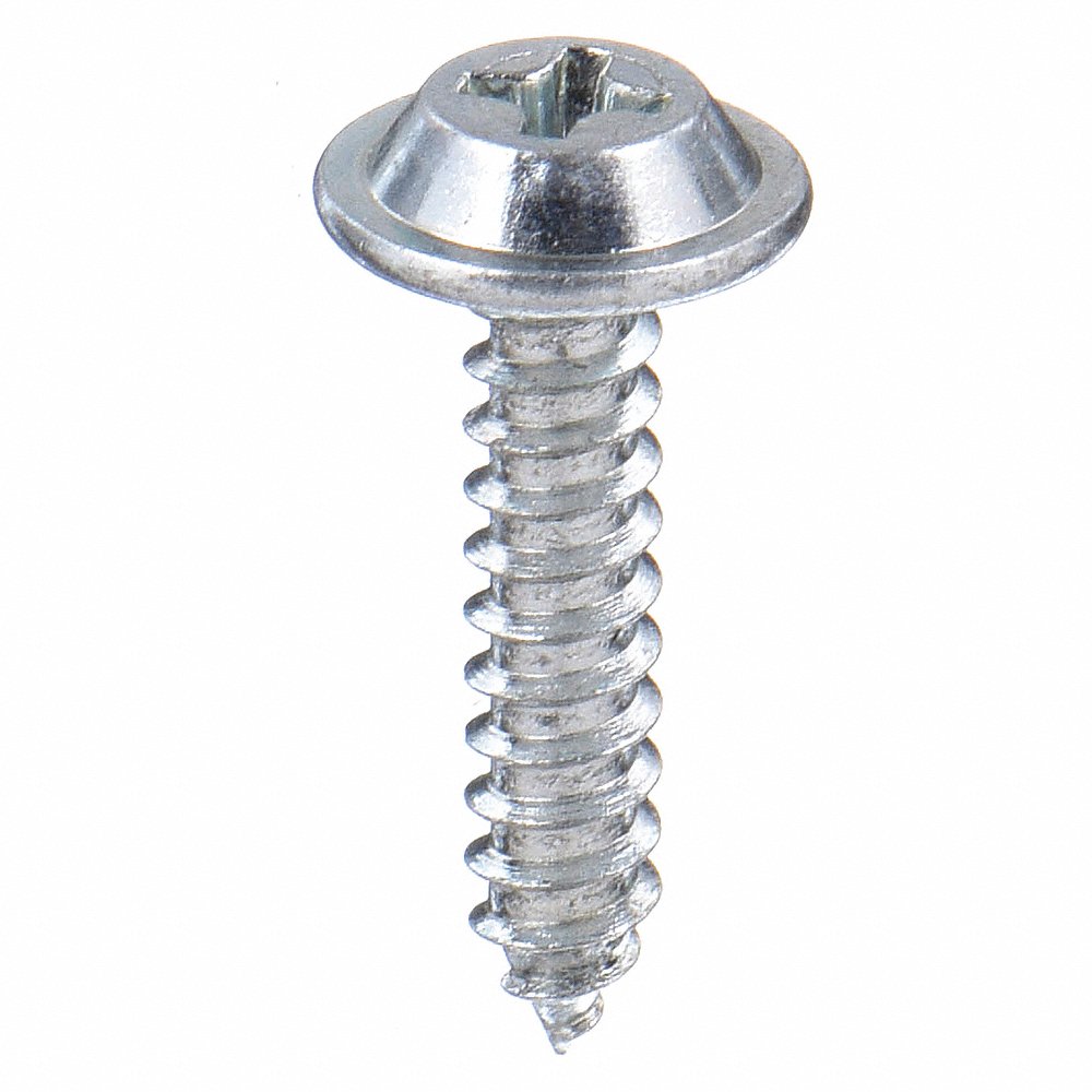 DISCO 5790PK Flat Top Screw, #8 Size, 1/2 Inch Length, Phillips, 100Pk | AD3PBP 40K696