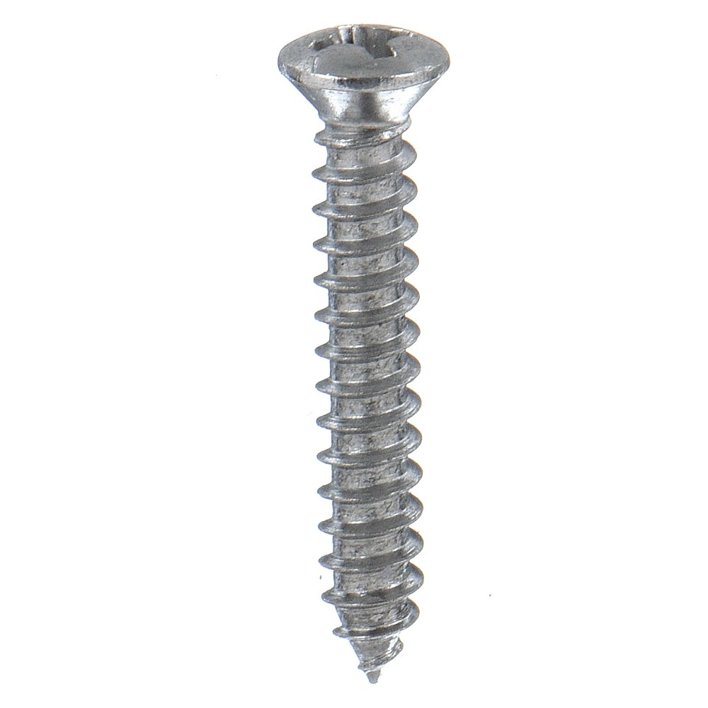 DISCO 6402PK Oval Screw, #8 Size, 1 Inch Length, Phillips, 100Pk | AD3PCK 40K716