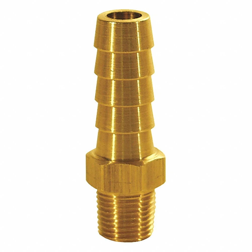 DIXON 1020202C Hose Barb, 1/8 Inch Hose I.D. x 1/8 Inch NPTF Size, Brass, Male Insert | AK2UWB