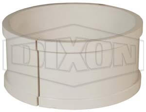 DIXON 13PS-250 Tube Hanger Sleeve, 2.5 Inch Size, ABS | AL8BMN