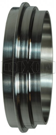 DIXON 14PRFJP-G200 Ferrule, 2 Inch Dia., 304 Stainless Steel | BX6LTV