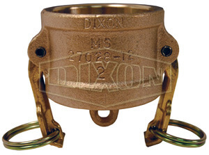 DIXON 150-DC-BR Brass Dust Cap, 1-1/2 Inch Size | AL2PQC