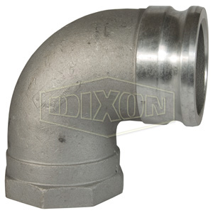 DIXON 400A-90AL Male Adapter, 4 Inch Size, 90 Deg. Bend | AN7YXP