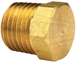 DIXON 1631600C Hex Head Plug, 1 Inch Size, Brass | AN7CDE