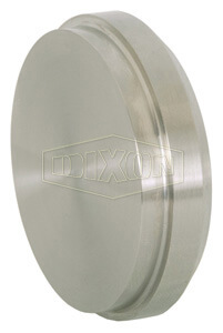 DIXON 16A-G150 End Cap, 1-1/2 Inch Size, Stainless Steel | AL8AVC