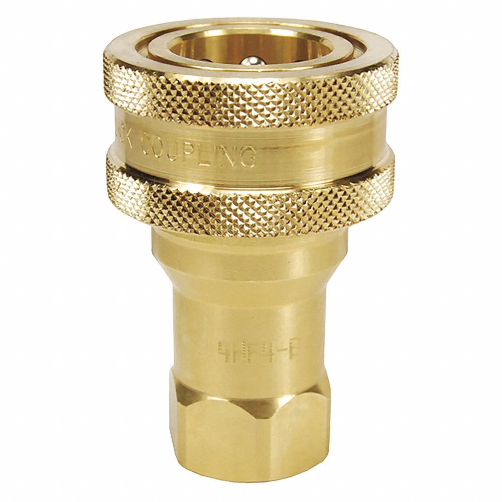 DIXON 1HF1-B Hydraulic Coupler Body, 1/8 Inch NPTF, Brass | BX6HLE