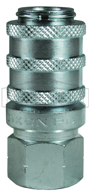 DIXON 1PDF2 Diagnostic Coupler, 1/8 Inch Size, 1/4 Inch NPTF, Steel | BX6JDF